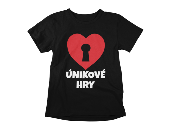 tričko love únikové hry